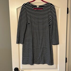 J. Crew Striped Dress